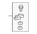 8K0898967 - HVAC: Pipe Assembly Gasket Set for Audi: A4, A4 Quattro, A5, A5 Quattro, allroad, Q5, RS5, S4, S5, SQ5 Image