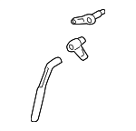 8K1898966 - HVAC: Lever for Audi: A4, A4 Quattro, A5, A5 Quattro, allroad, Q5, RS5, S4, S5, SQ5 Image