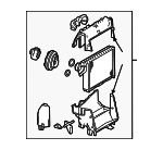 8T1898191 - HVAC: Evaporator Assembly for Audi: A5, A5 Quattro, RS5, S5 Image
