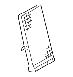 8K0819164A - HVAC: Air Vent Grille for Audi: A4, A4 Quattro, A5, A5 Quattro, allroad, Q5, RS5, S4, S5 Image