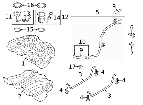 Gaskets & Sealing Systems for 2014 Lincoln MKZ #0