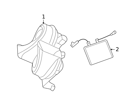Horn for 2008 Jeep Commander #0