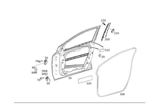 Front Doors for 2015 Mercedes-Benz B Electric Drive #0