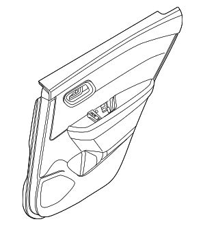 Nissan Interior Door Panels & Parts Image