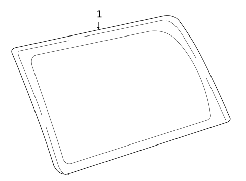 Glass & Hardware for 2009 Chevrolet Tahoe #0