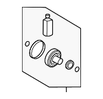 498L5GI000 - Universals &amp; Rear Axle: Inner Cv Joint Boot for Hyundai: Ioniq 5, Ioniq 6 Image