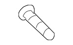 1249304163 - Body: Rocker Molding Screw for Hyundai: Accent, Elantra, Elantra GT, Ioniq 5, Kona, Kona Electric, Kona N, Palisade, Santa Fe, Sonata, Tucson, Veloster, Veloster N, Venue, XG300, XG350 Image
