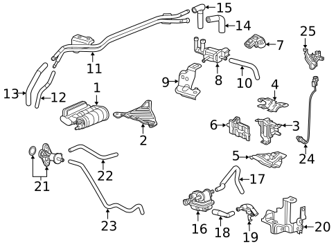 Powertrain Control for 2017 Honda CR-V #1