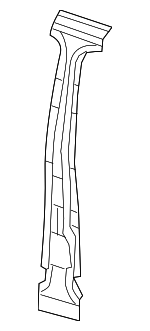 55276265AC - Body: Body B-Pillar Reinforcement for Mopar Image