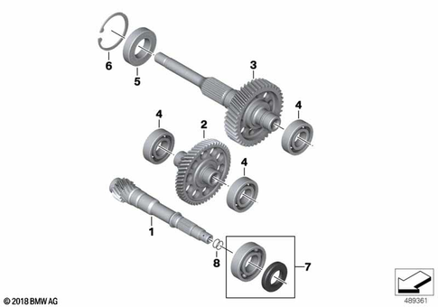 Input Shaft, Layshaft and Output Shaft for 2023 BMW-Motorrad C 400 GT #0