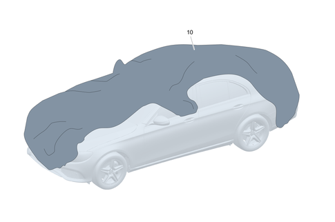 Tarpaulin for 2021 Mercedes-Benz AMG GT 43 #0