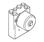 34516756287 - Brakes: ABS Hydraulic Assembly for BMW Image