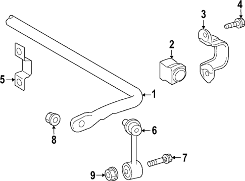 Stabilizer Bar & Components for 2025 Lexus NX350h #0
