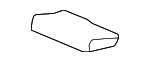 19127647 - Body: Seat Cushion Pad for Hummer: H2 Image