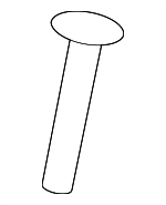 15914856 - Body: Headrest Guide for Chevrolet: Silverado 1500, Silverado 2500 HD, Silverado 3500 HD | GMC: Sierra 1500, Sierra 2500 HD, Sierra 3500 HD | Hummer: H2 Image