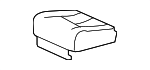 19127639 - Body: Seat Cushion for Hummer: H2 Image