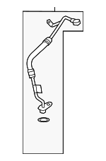 11427934655 - : Oil Feed Tube for BMW: 750i, 750i xDrive, M5, M550i xDrive, M8, M8 Gran Coupe, X5, X6, X7 Image