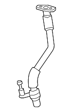 11428089004 - : Oil Return Tube for BMW: M5, M8, M8 Gran Coupe, X5, X6 Image