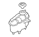 8W0121405L - : Expansion Tank for Audi: A4, A4 allroad, A4 Quattro, A5 Quattro, A5 Sportback Image