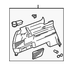8152045170 - Body: Lower Quarter Trim for Isuzu Image