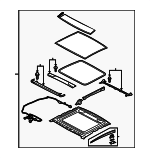 8W8877049 - Body: Frame Assembly for Audi: A5 Sportback, RS5 Sportback, S5 Sportback Image