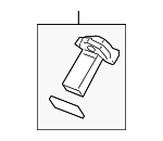 37980RNAA01 - Engine: Air Mass Sensor for Honda: Accord, Accord Crosstour, Civic, Crosstour, Fit, Odyssey, Pilot, Ridgeline Image