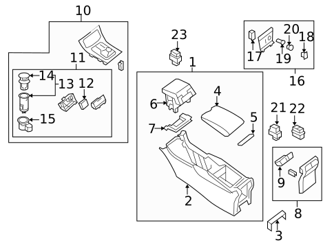 Heated Seats for 2016 INFINITI QX50 #0