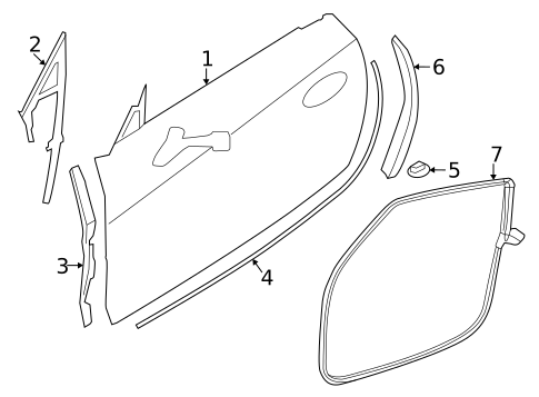 Door & Components for 2023 Toyota GR Supra #0