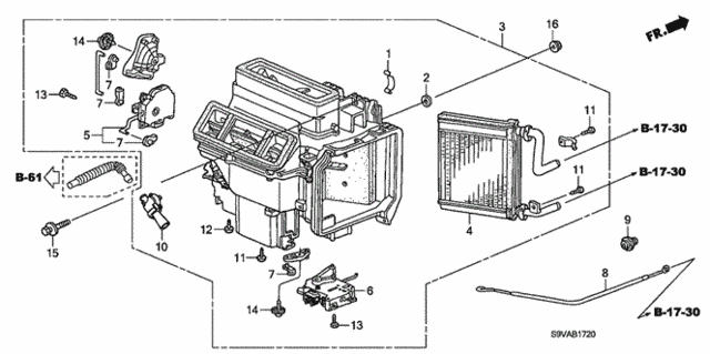 Heater Unit for 2008 Honda Pilot #0