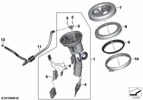 Delivery, Control Units, Fuel Pump for 2017 BMW-Motorrad F 800 R #0