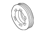 6A105243E - Engine: Pulley for Audi: A4, A4 Quattro, TT, TT Quattro Image