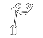 86160AC260 - Body: Inst Panel Speaker for Toyota: Avalon, Sequoia, Tundra Image