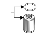 6L115562B - Engine: Oil Filter for Volkswagen Image
