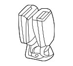 5C5857739BQVZ - Electrical: Buckle for Volkswagen: Beetle Image