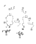 68101088AB - Electrical: Seat Back Wiring for Mopar Image