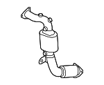958113025CX - Exhaust: Converter &amp; Pipe for Porsche: Cayenne Image