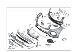 1668851638 - Detachable Parts: Trim, Bumper for Mercedes-Benz: GLE300d, GLE350, GLE400, GLE550e, ML250, ML350, ML400, ML550 Image