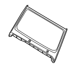4656704300 - Body: Windshield Frame for Mercedes-Benz Image