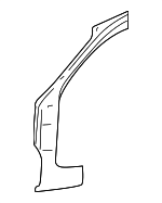YF1Z5402501BA - Body: Body A-Pillar for Mercury: Sable Image
