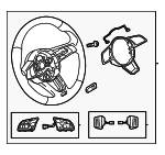 8W0419091HGJAJ - : Steering Wheel for Audi: S5, S5 Sportback Image