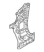 DN4E70230 - Body: Inner Hinge Pillar for Mazda: MX-30 EV Image