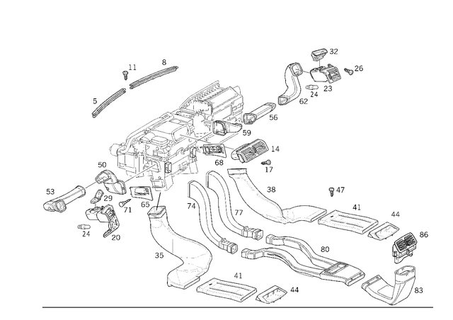 1409841629 - Heating and Ventilation: Screw, Special Shape for Mercedes-Benz Image image