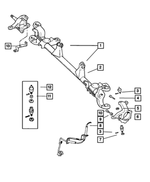 68004088AA - Front Suspension &amp; Drive: Cotter Pin for Jeep: Wrangler, Wrangler JK Image