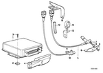 7129904231 - Engine Electrical System: Body Nut for BMW Image
