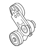 6M903133AA - Cooling System: Belt Tensioner for Audi: A6 Quattro, A7 Sportback, A8 Quattro, Q7, Q8, S6, S7 Sportback Image
