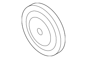 3G145291 - Cooling System: Accessory Drive Belt Idler Pulley Cap for Audi Image