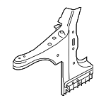 41007387971 - : Outer Hinge Pillar for Mini: Cooper Image