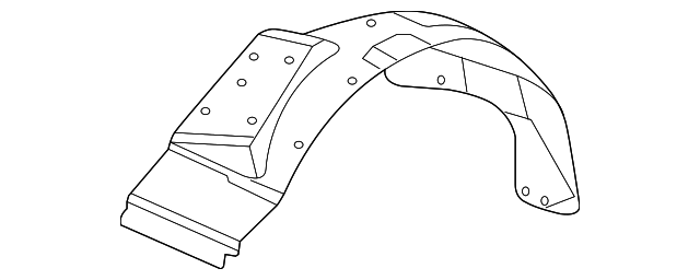 Front Passenger Side Wheelhouse Panel 84195535 GM | GMPartsDirect.com