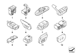 34322282919 - Brakes: Bracket, Brake Pipe, 3-Fold for BMW Image