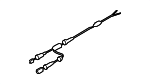4K0972251 - Brakes: ABS Sensor Wire for Audi Image